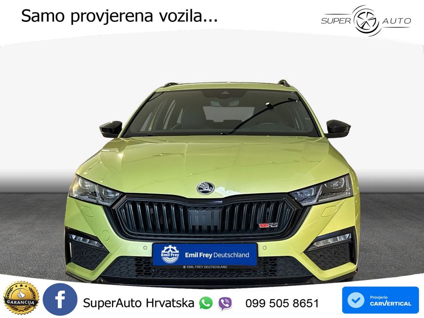 Škoda Octavia Combi RS 2.0 TDI (200 KS) DSG LED+GR SJED+ACC