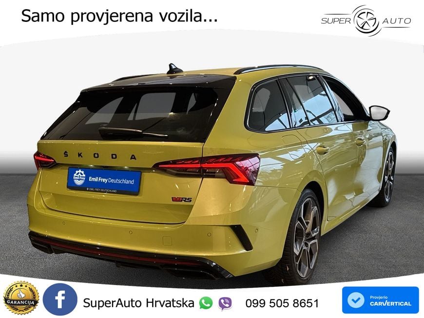 Škoda Octavia Combi RS 2.0 TDI (200 KS) DSG LED+GR SJED+ACC
