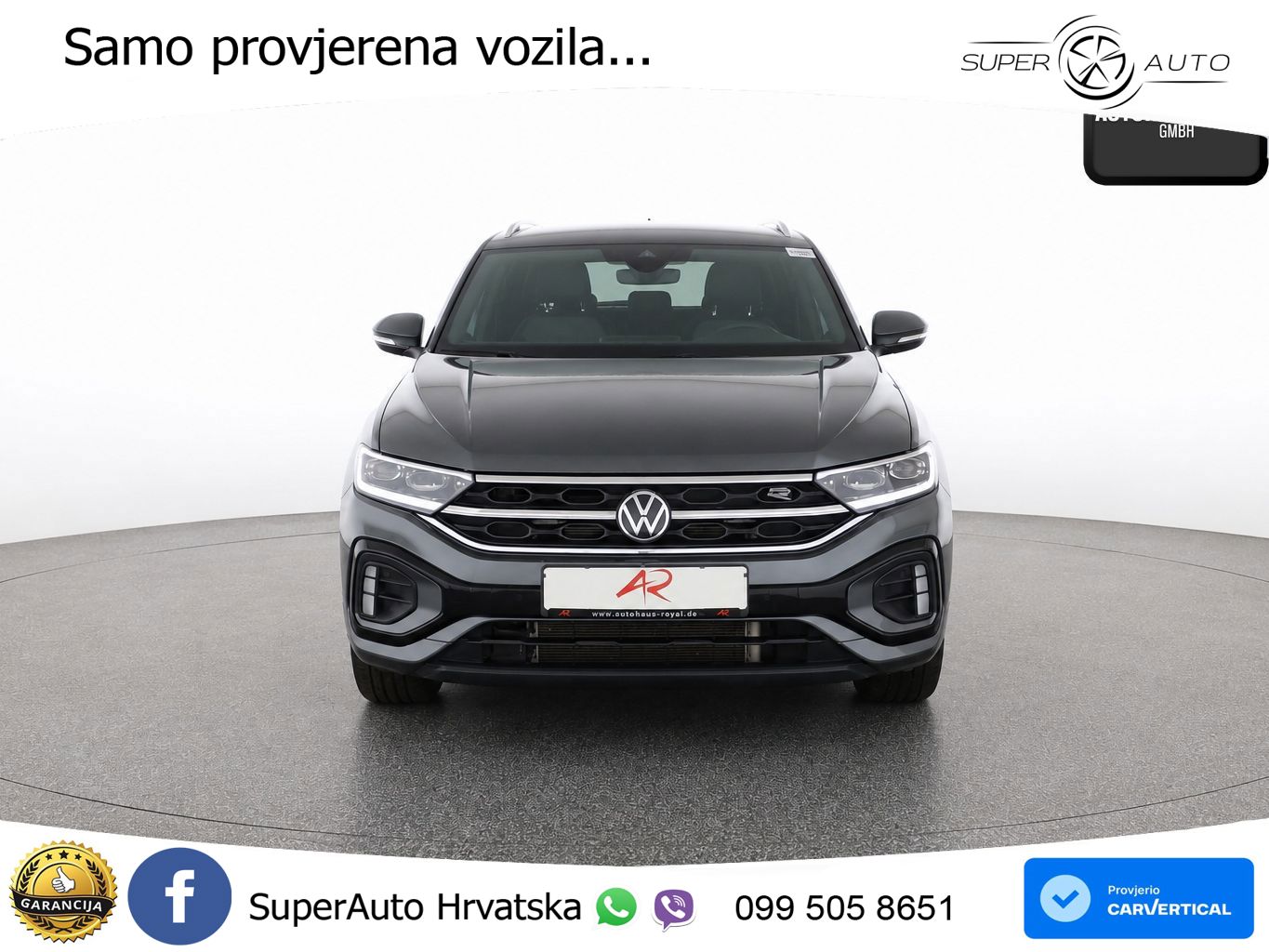 Volkswagen T-Roc 1.5 TSI (150 KS) DSG R-Line LED+GR SJED+ACC