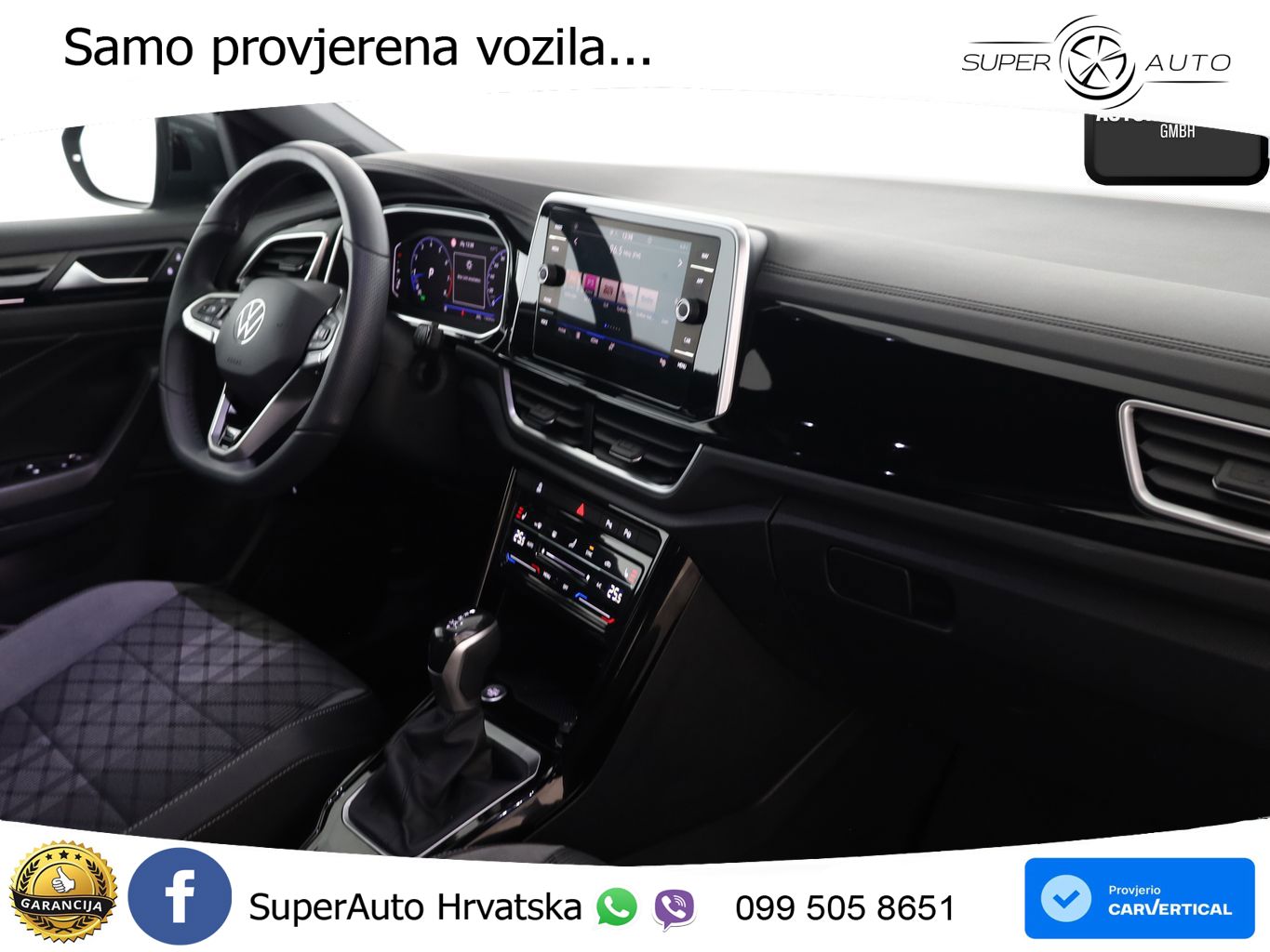 Volkswagen T-Roc 1.5 TSI (150 KS) DSG R-Line LED+GR SJED+ACC