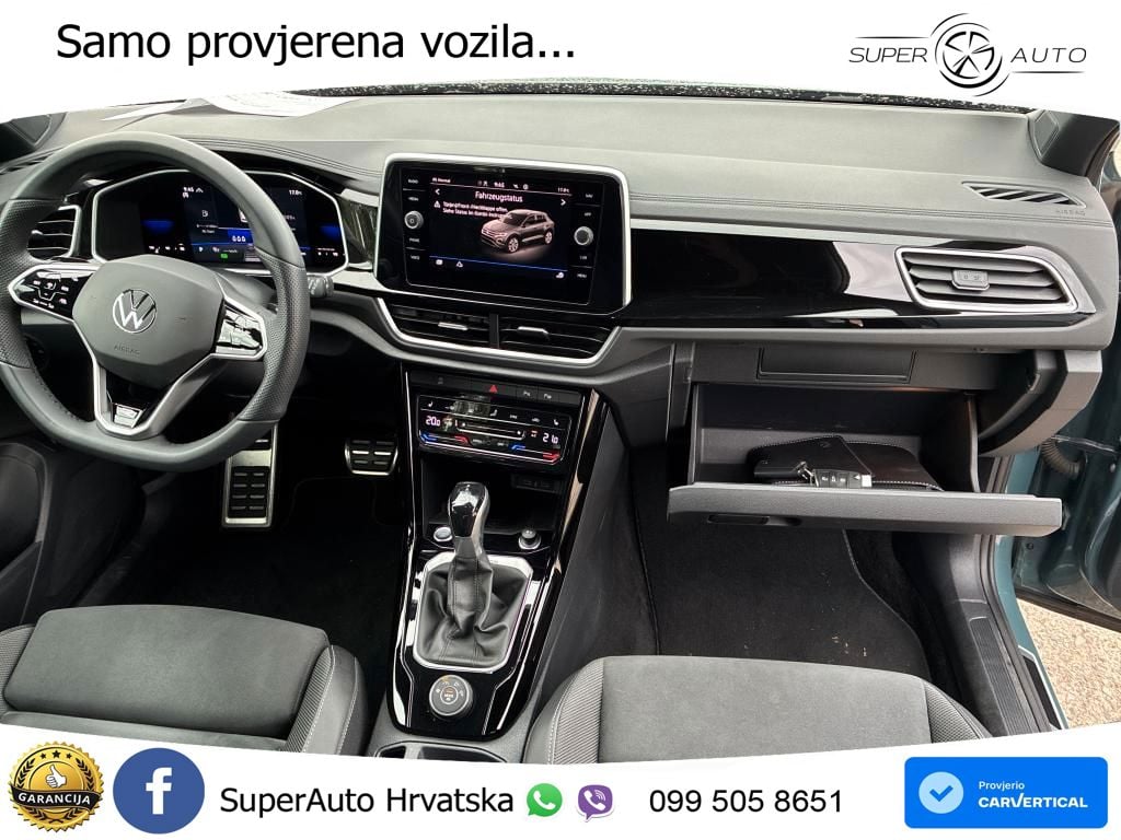 Volkswagen T-Roc 2.0 TSI (190 KS) 4M DSG R-Line LED+GR SJED+ACC