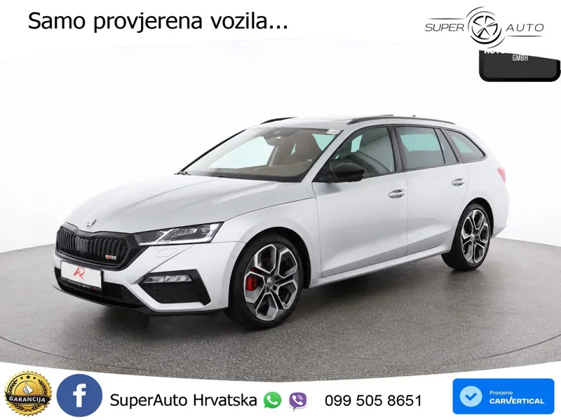 Škoda Octavia Combi RS 2.0 TDI (200 KS) 4x4 DSG LED+GR SJED+ACC