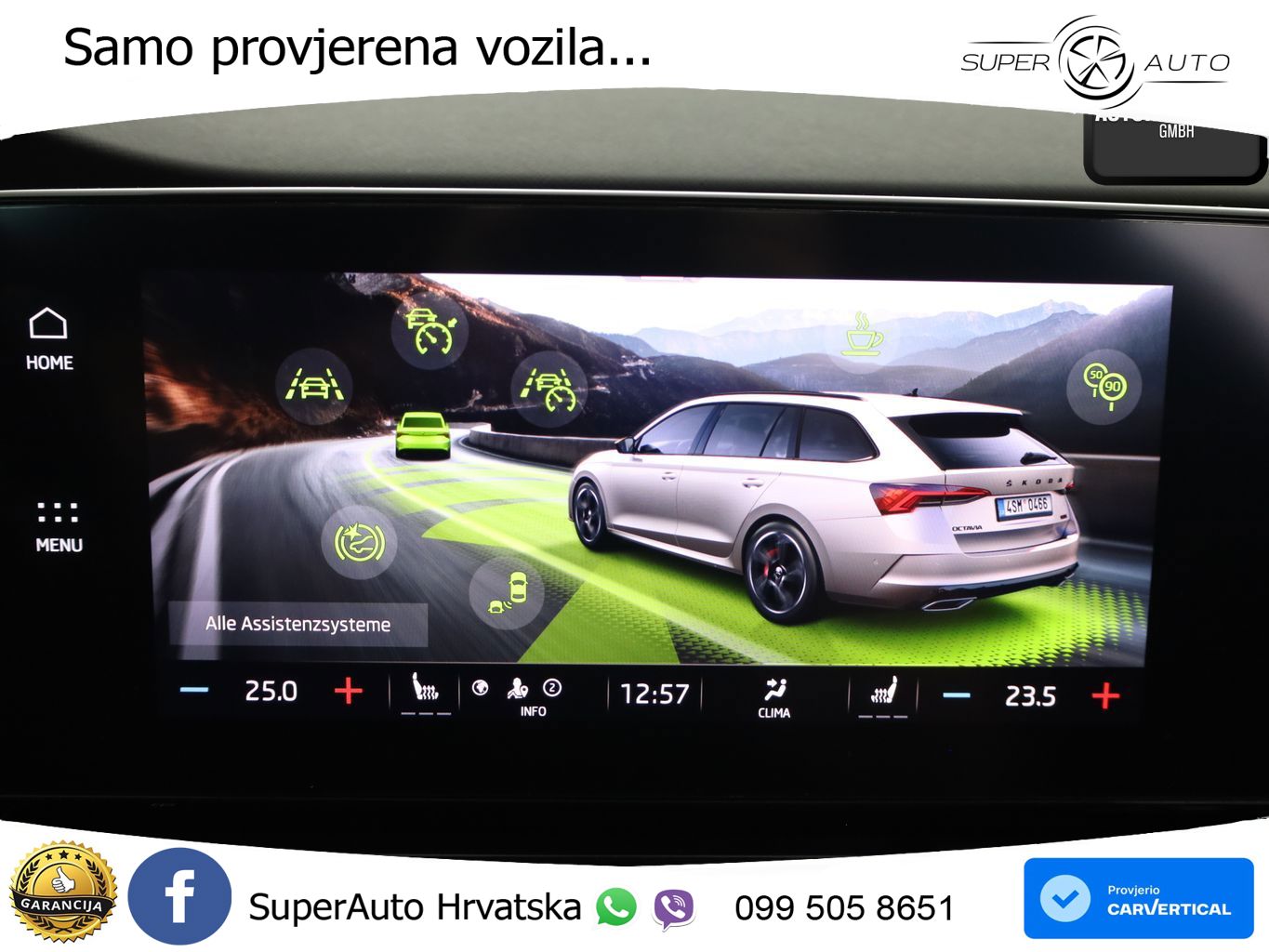 Škoda Octavia Combi RS 2.0 TDI (200 KS) 4x4 DSG LED+GR SJED+ACC