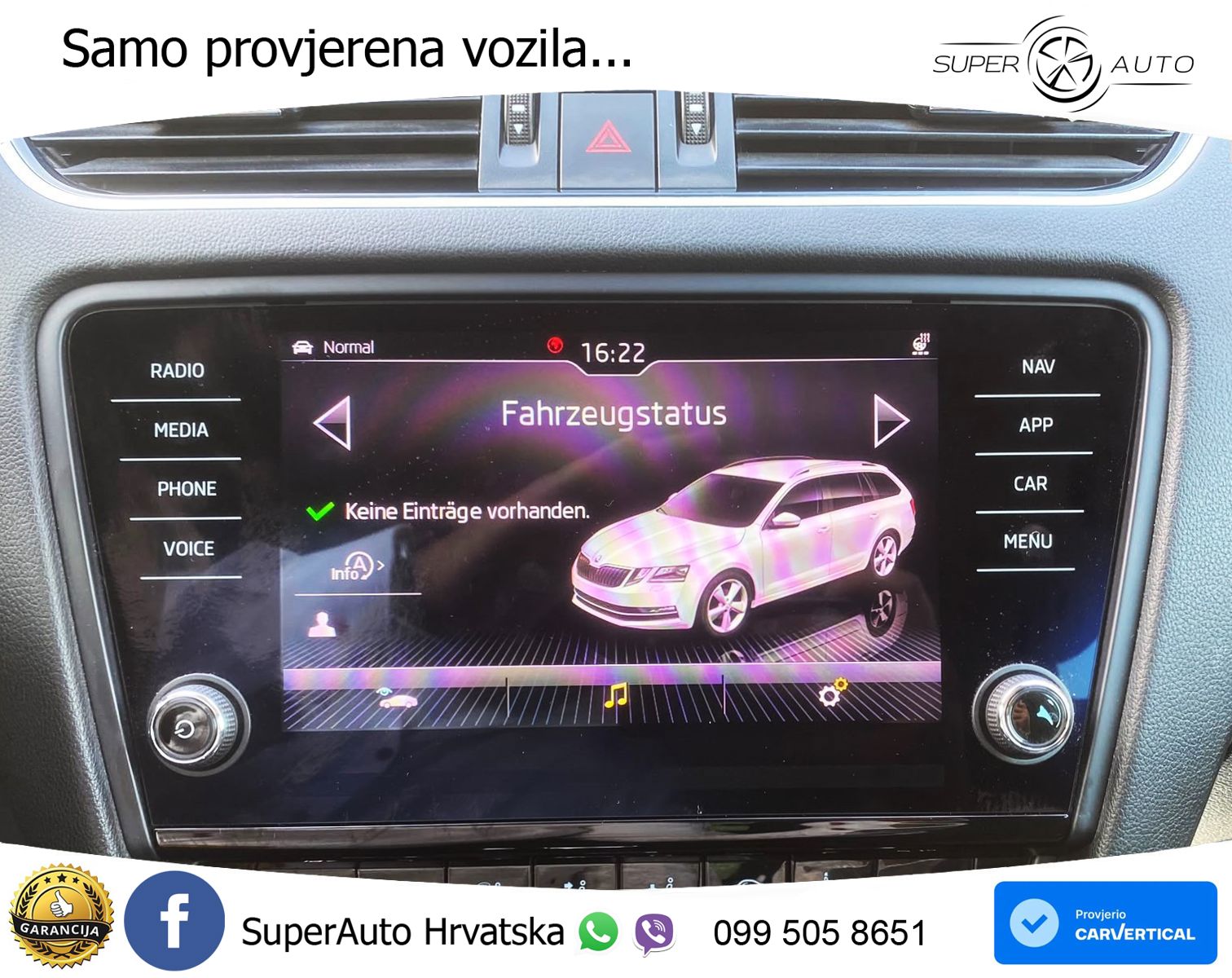 Škoda Octavia Combi 2.0 TDI (150 KS) DSG LED+GR SJED+ACC