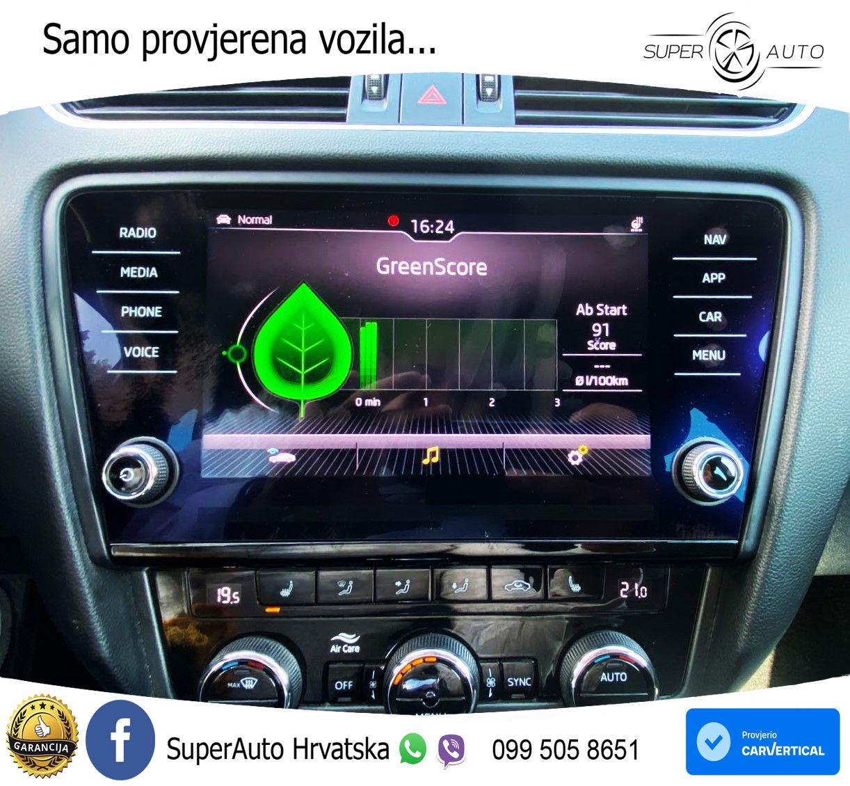 Škoda Octavia Combi 2.0 TDI (150 KS) DSG LED+GR SJED+ACC