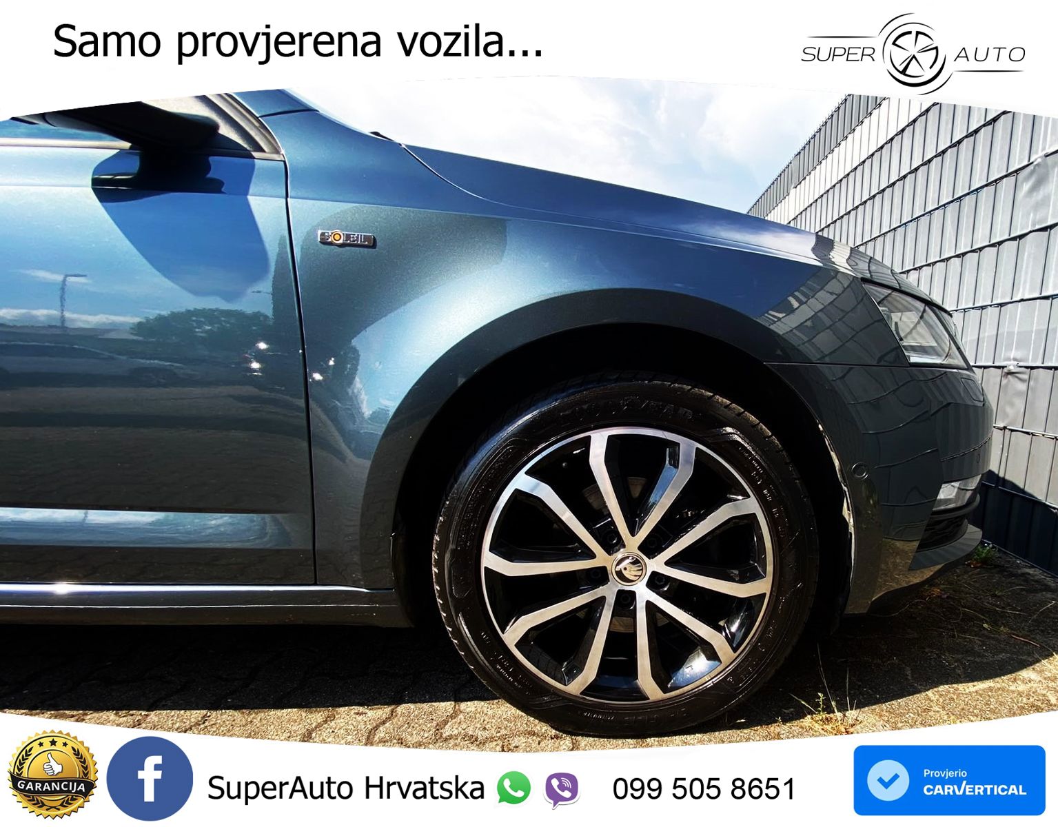 Škoda Octavia Combi 2.0 TDI (150 KS) DSG LED+GR SJED+ACC