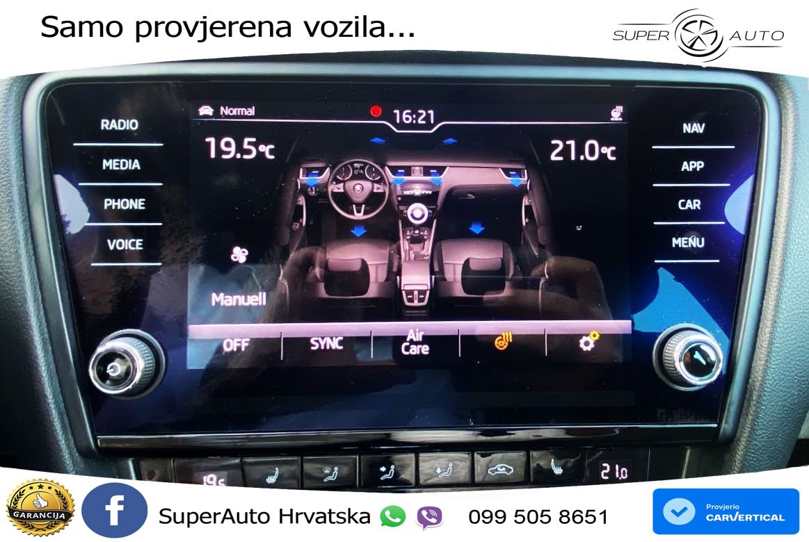 Škoda Octavia Combi 2.0 TDI (150 KS) DSG LED+GR SJED+ACC
