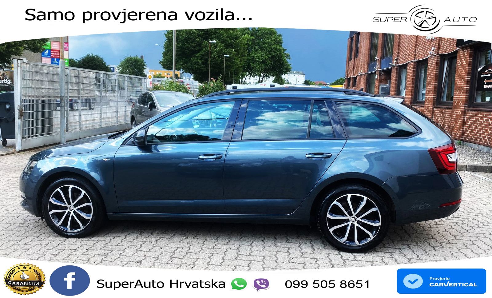 Škoda Octavia Combi 2.0 TDI (150 KS) DSG LED+GR SJED+ACC
