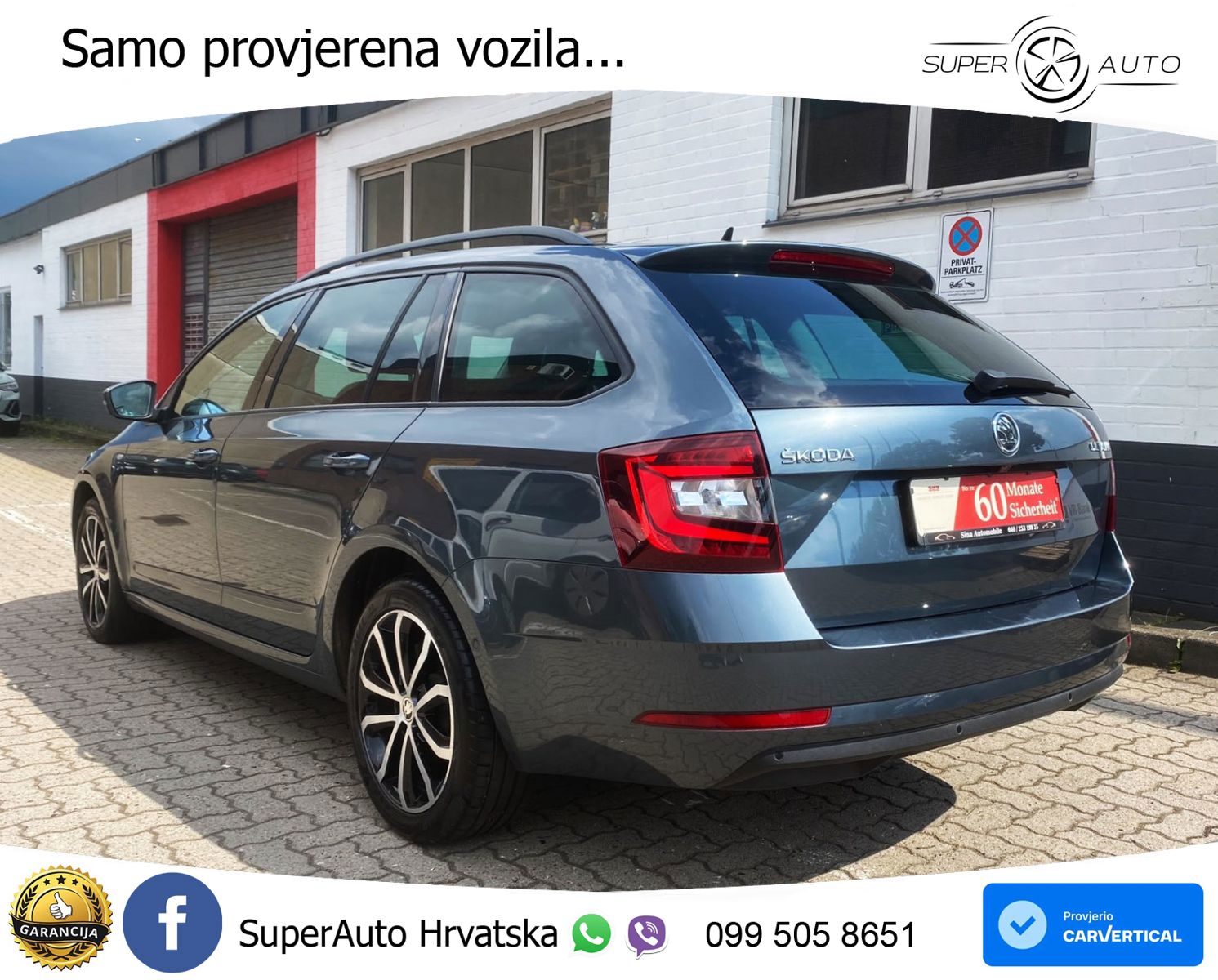 Škoda Octavia Combi 2.0 TDI (150 KS) DSG LED+GR SJED+ACC