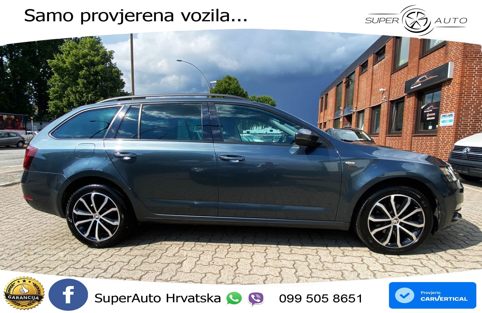 Škoda Octavia Combi 2.0 TDI (150 KS) DSG LED+GR SJED+ACC