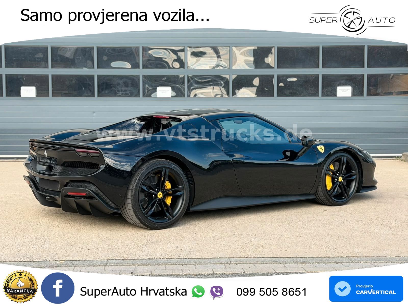 Ferrari 296 GTB 3.0 V6 (830 KS) F1 DCT