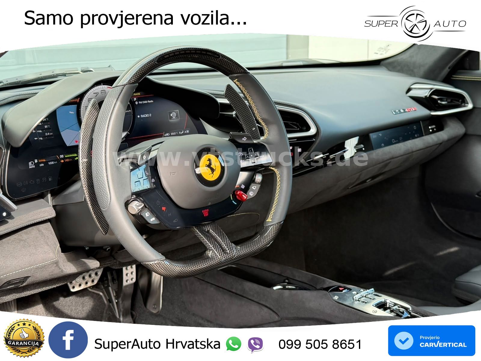 Ferrari 296 GTB 3.0 V6 (830 KS) F1 DCT