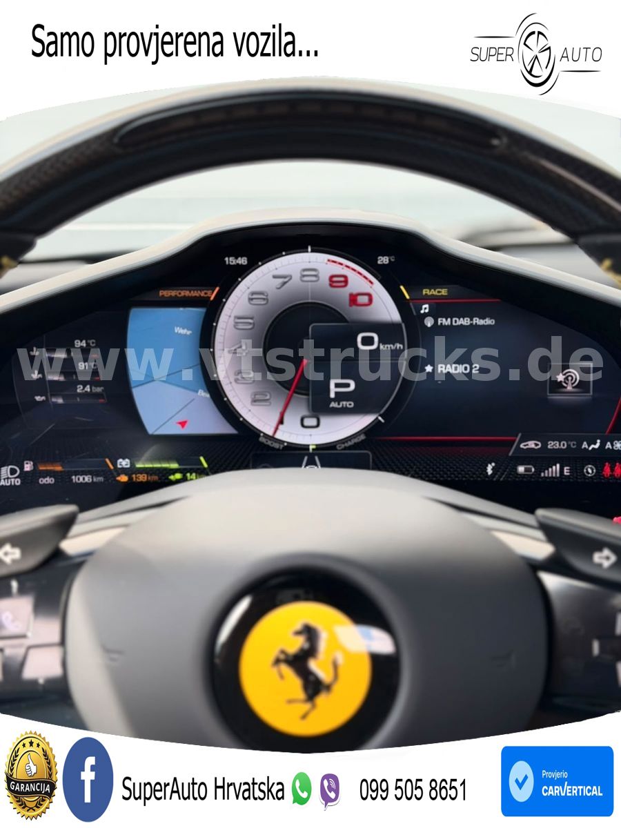 Ferrari 296 GTB 3.0 V6 (830 KS) F1 DCT