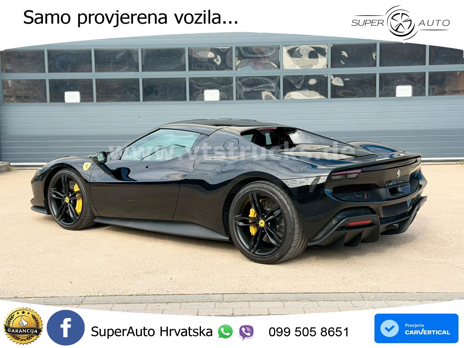 Ferrari 296 GTB 3.0 V6 (830 KS) F1 DCT