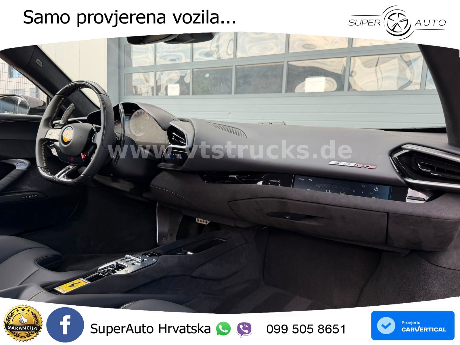 Ferrari 296 GTB 3.0 V6 (830 KS) F1 DCT