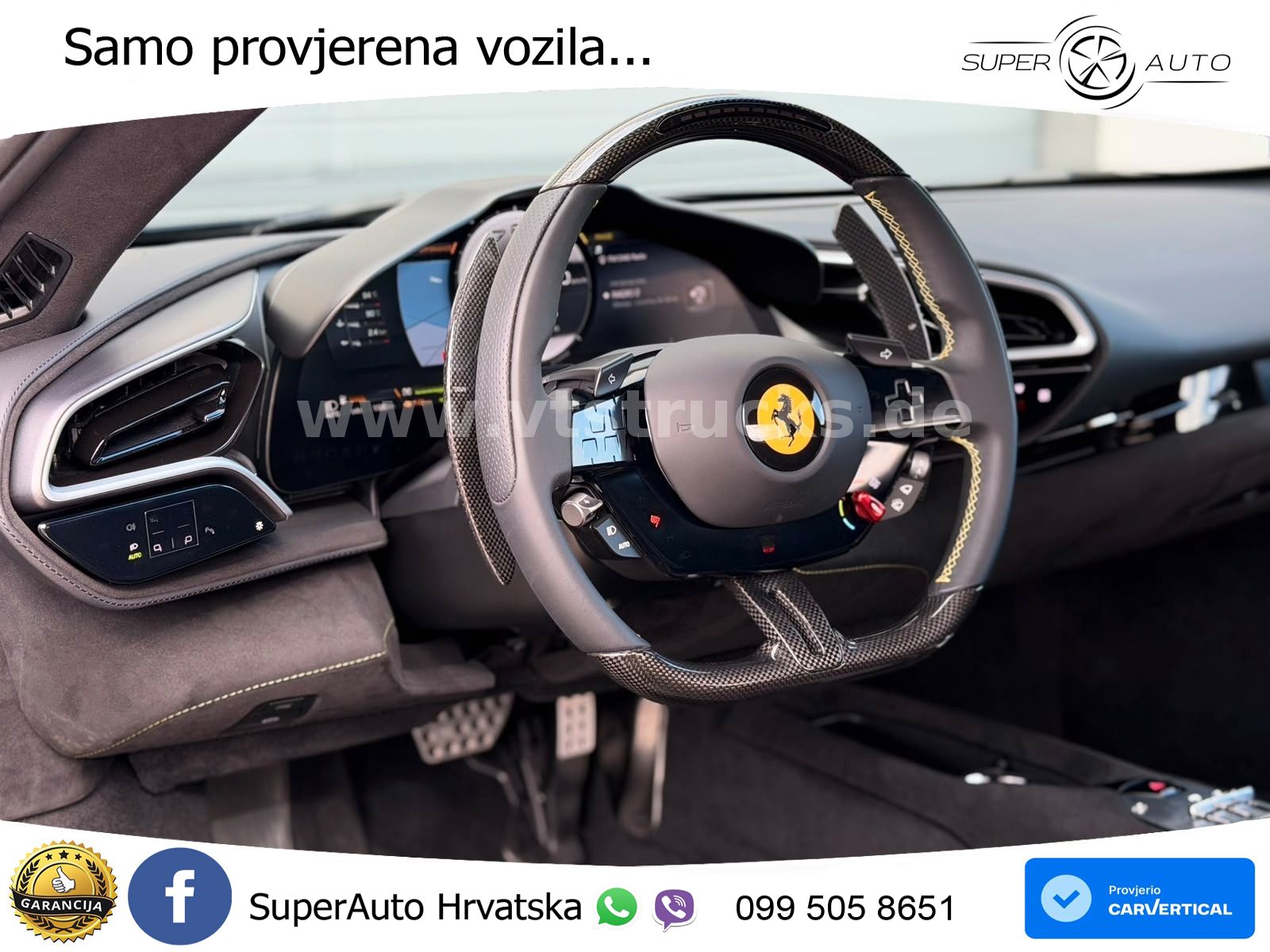 Ferrari 296 GTB 3.0 V6 (830 KS) F1 DCT