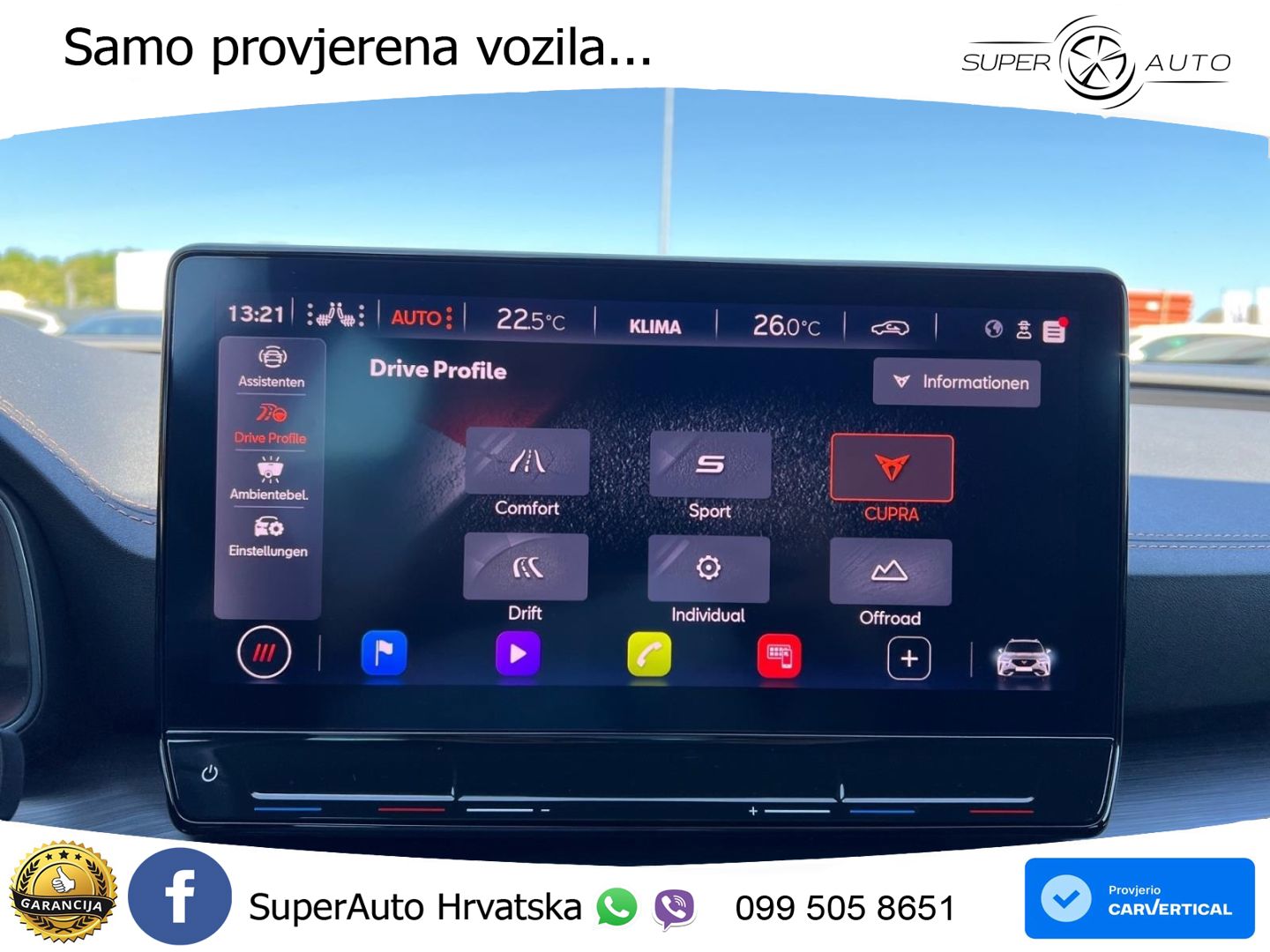 Cupra Formentor VZ5 2.5 TSI (390 KS) 4Drive DSG MATRIX+GR SJED+KAM
