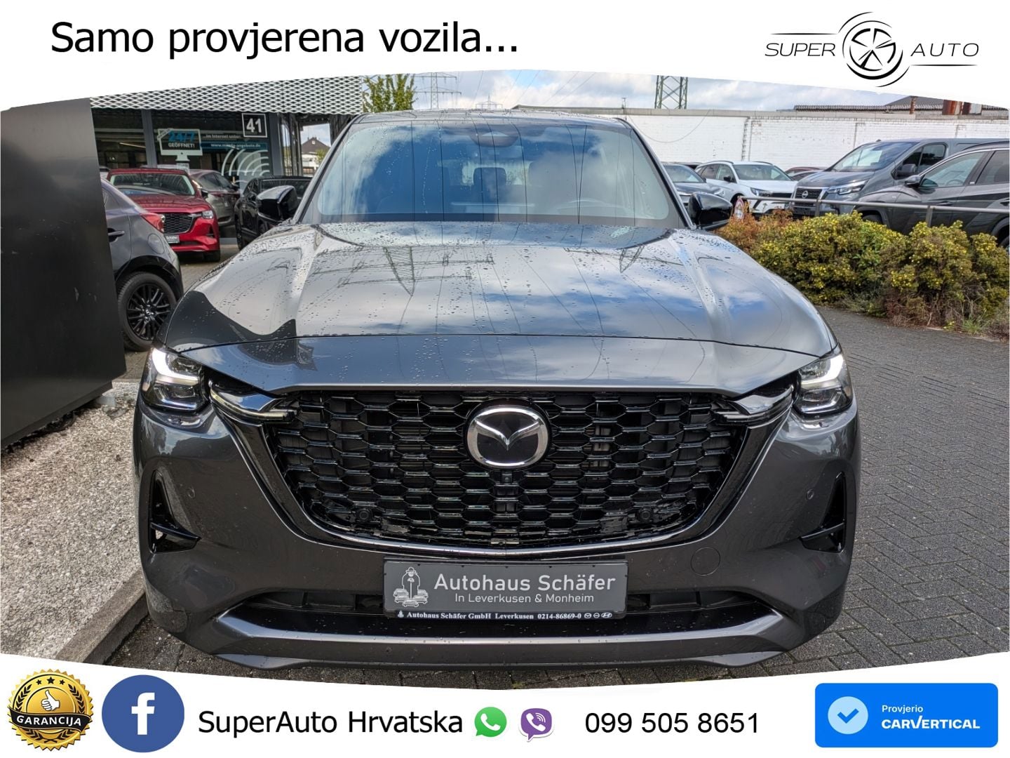Mazda CX-60 3.3 e-Skyactiv D (200 KS) Automatic MATRIX+GR SJED+KAM