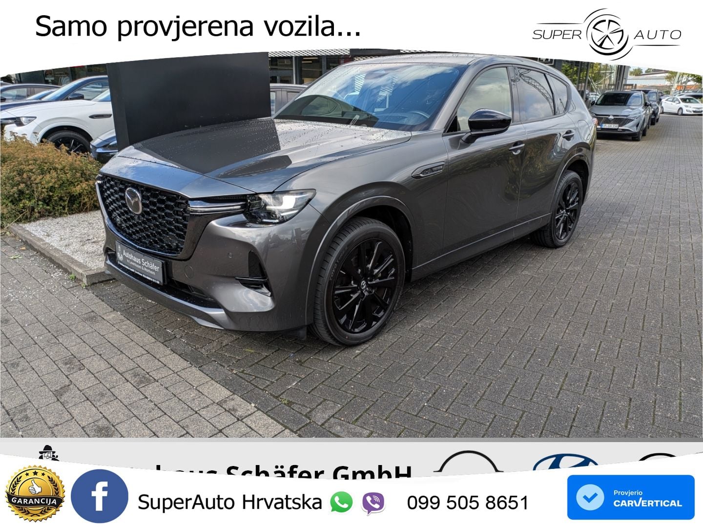 Mazda CX-60 3.3 e-Skyactiv D (200 KS) Automatic MATRIX+GR SJED+KAM