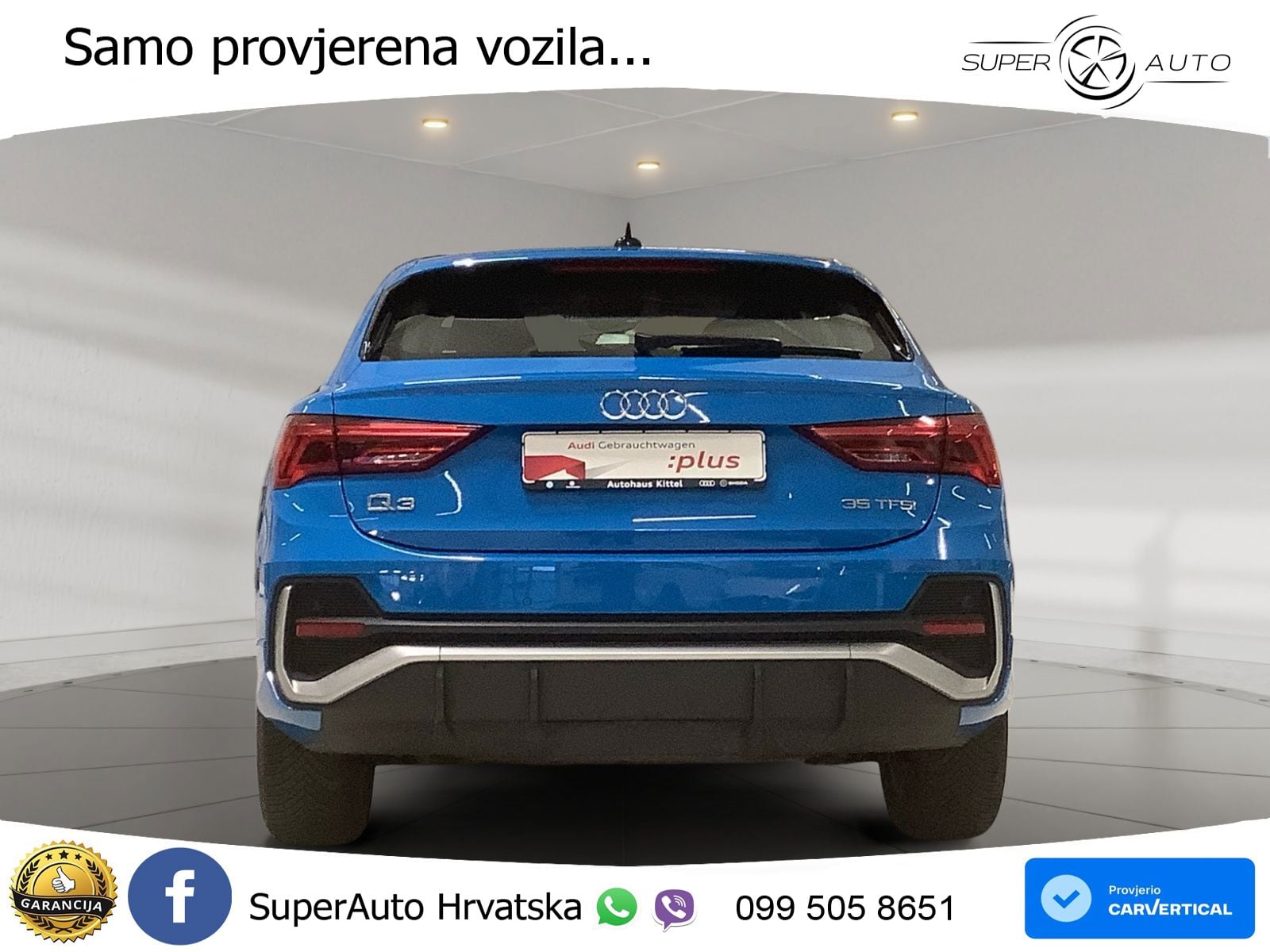 Audi Q3 Sportback 35 TFSI (150 KS) S tronic S line