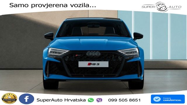 Audi RS3 Sedan 2.5 TFSI (400 KS) quattro S tronic MATRIX+GR SJED+KAM
