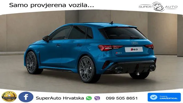 Audi RS3 Sedan 2.5 TFSI (400 KS) quattro S tronic MATRIX+GR SJED+KAM