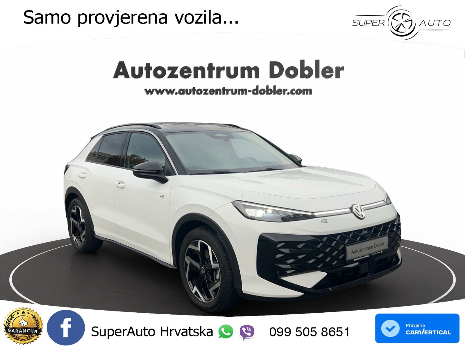 Volkswagen T-Roc 1.5 eTSI (150 KS)  DSG R-Line MATRIX+GR SJED+KAM