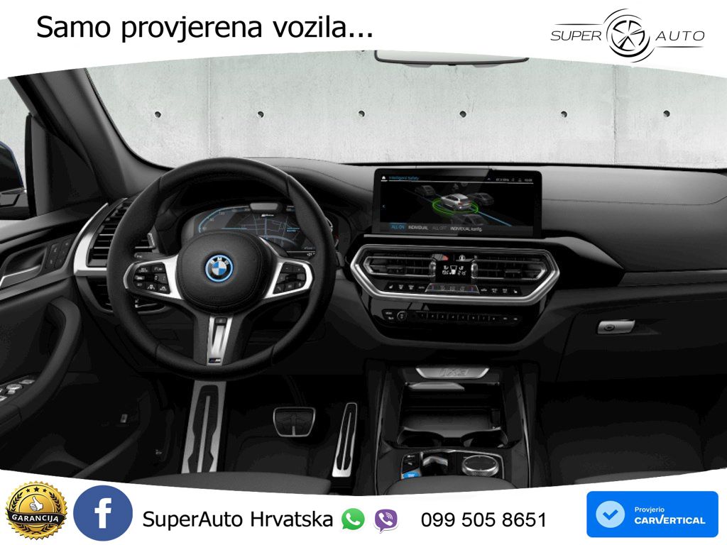BMW iX3 80 kWh (286 KS) LED+GR SJED+ACC