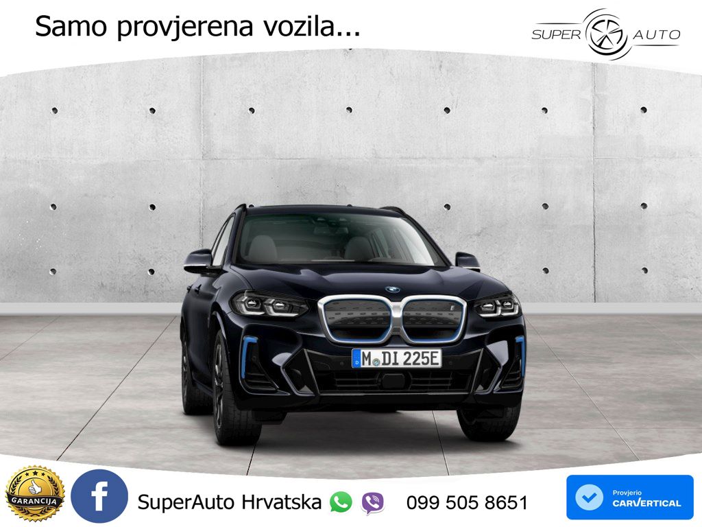 BMW iX3 80 kWh (286 KS) LED+GR SJED+ACC