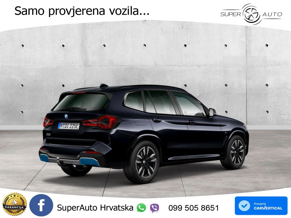 BMW iX3 80 kWh (286 KS) LED+GR SJED+ACC