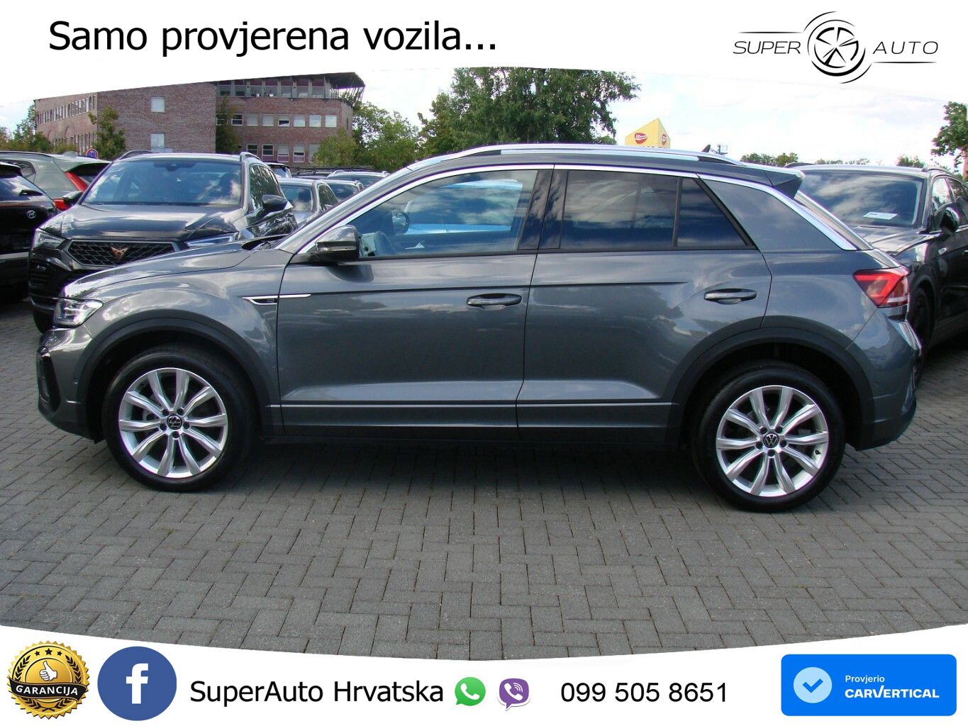 Volkswagen T-Roc 1.5 TSI (150 KS) DSG R-Line LED+GR SJED+ACC