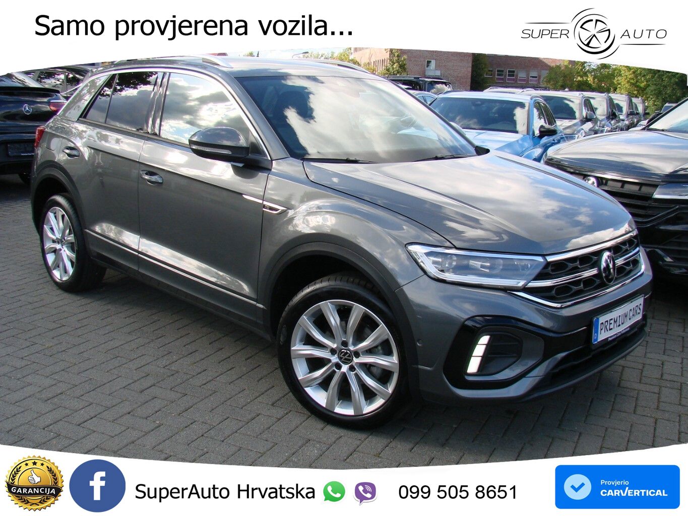 Volkswagen T-Roc 1.5 TSI (150 KS) DSG R-Line LED+GR SJED+ACC