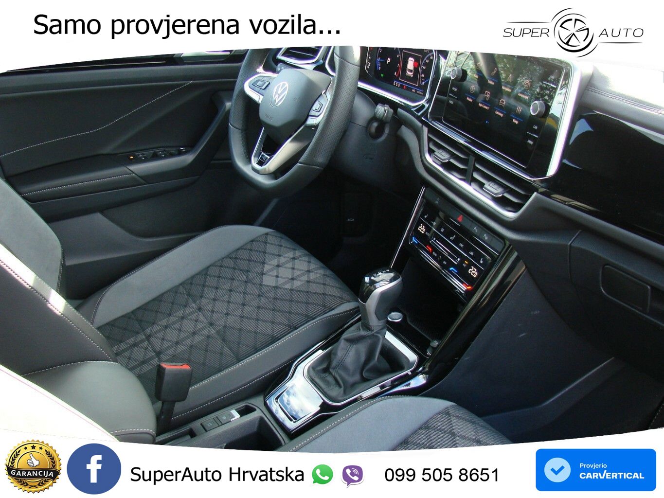 Volkswagen T-Roc 1.5 TSI (150 KS) DSG R-Line LED+GR SJED+ACC