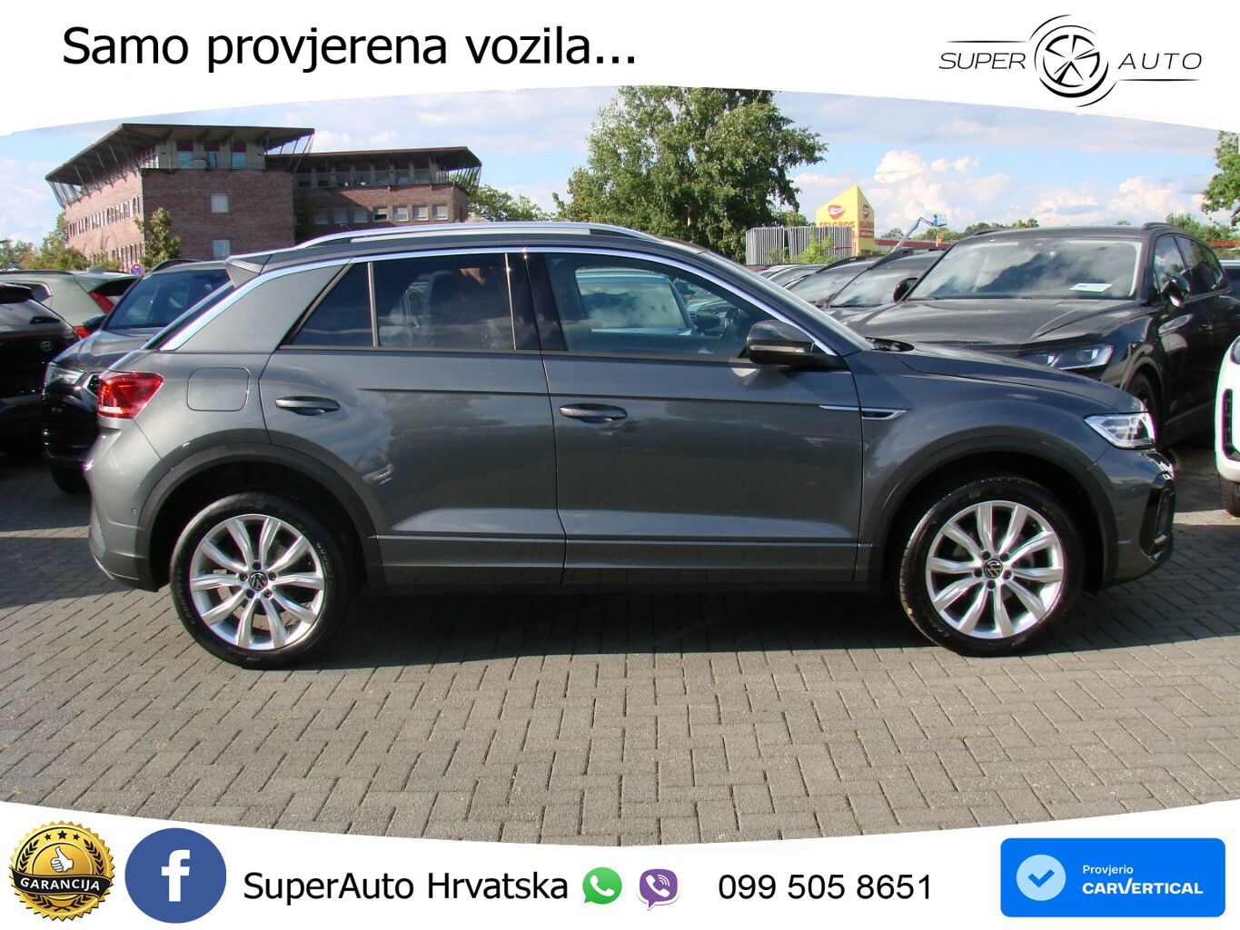 Volkswagen T-Roc 1.5 TSI (150 KS) DSG R-Line LED+GR SJED+ACC