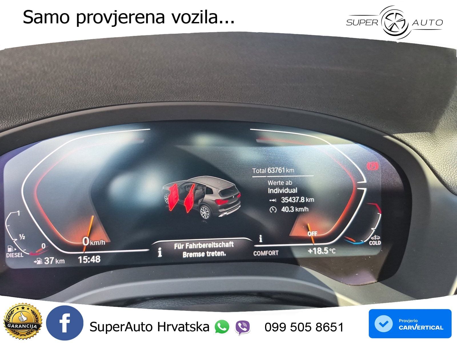 BMW X3 30d xDrive Steptronic LED+GR SJED+ACC
