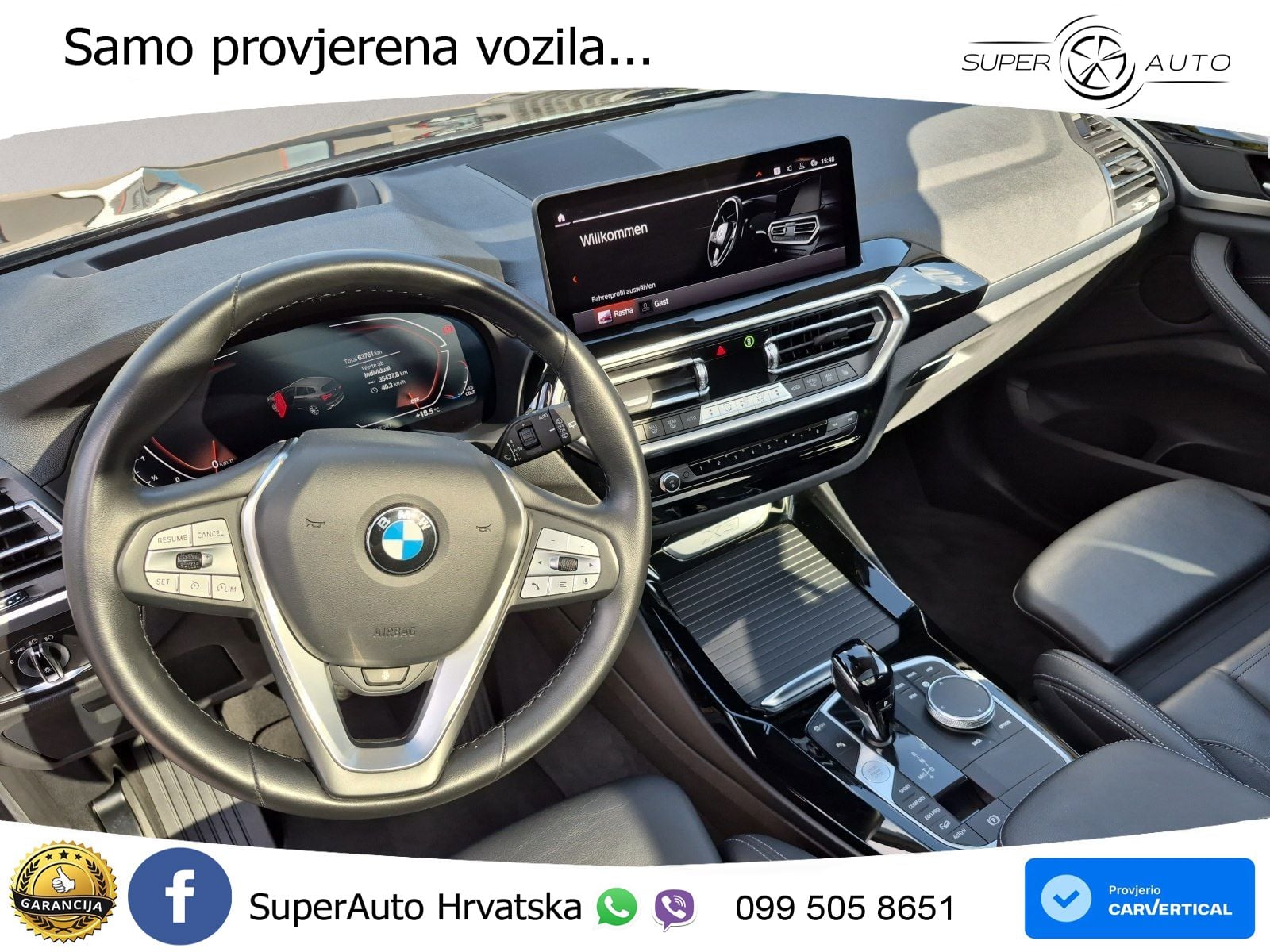 BMW X3 30d xDrive Steptronic LED+GR SJED+ACC