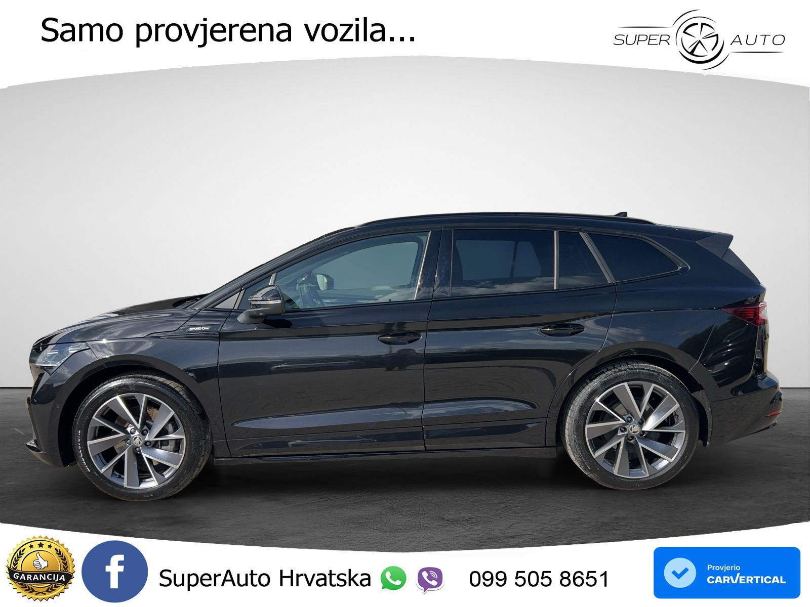 Škoda Enyaq iV 80 82 kWh (204 KS) SportLine LED+GR SJED+ACC