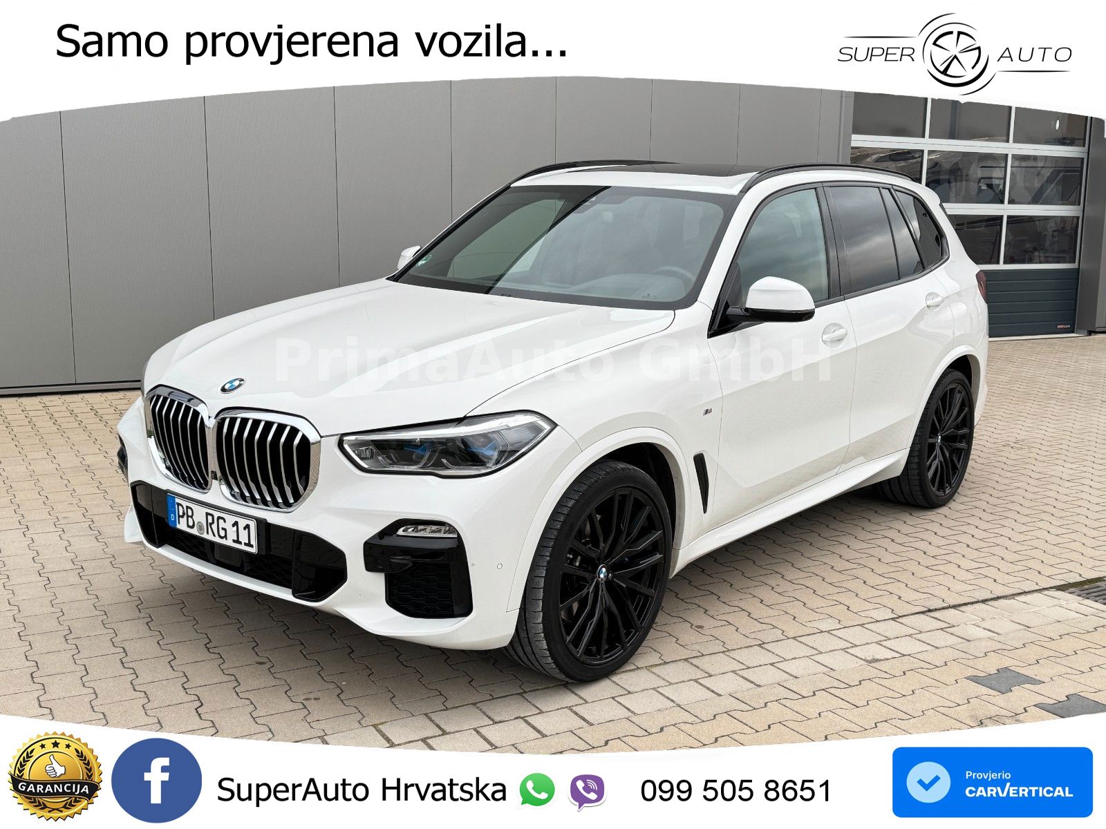 BMW X5 30d (286 KS) xDrive Steptronic M Sport ZRAČNI+ACC+GR SJED+KAM+PANO