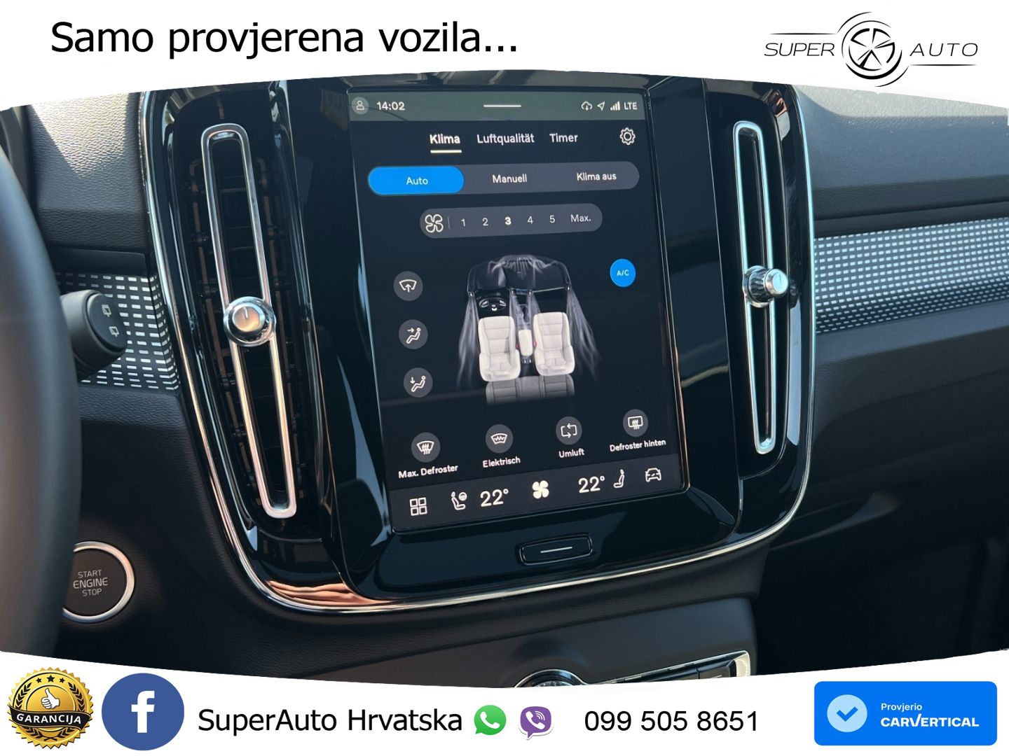 Volvo XC40 2.0 B4 AWD 197 KS Automatic LED+GR SJED+ACC