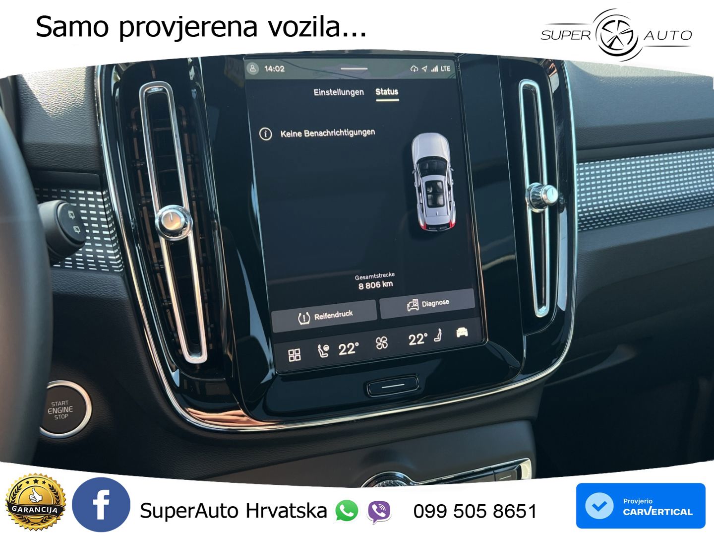 Volvo XC40 2.0 B4 AWD 197 KS Automatic LED+GR SJED+ACC