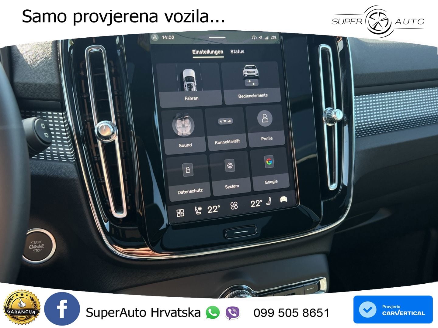 Volvo XC40 2.0 B4 AWD 197 KS Automatic LED+GR SJED+ACC