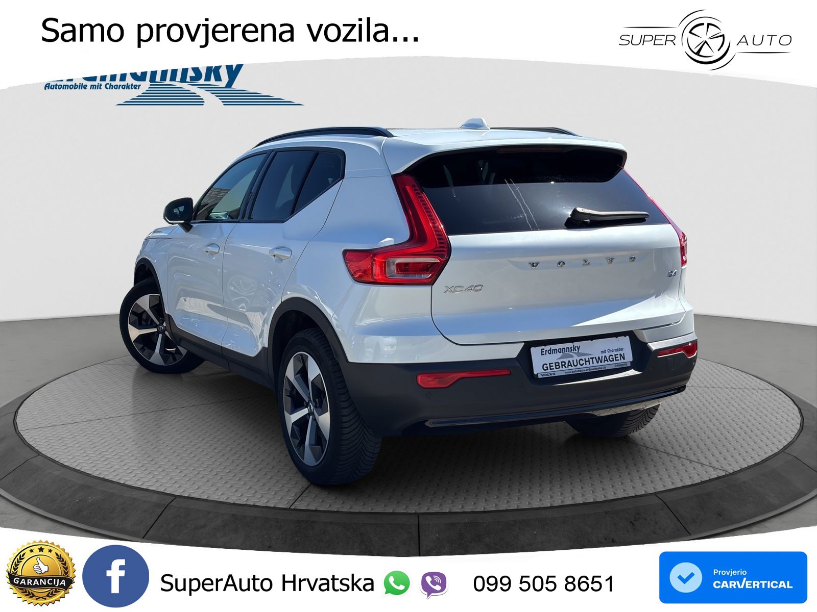 Volvo XC40 2.0 B4 AWD 197 KS Automatic LED+GR SJED+ACC