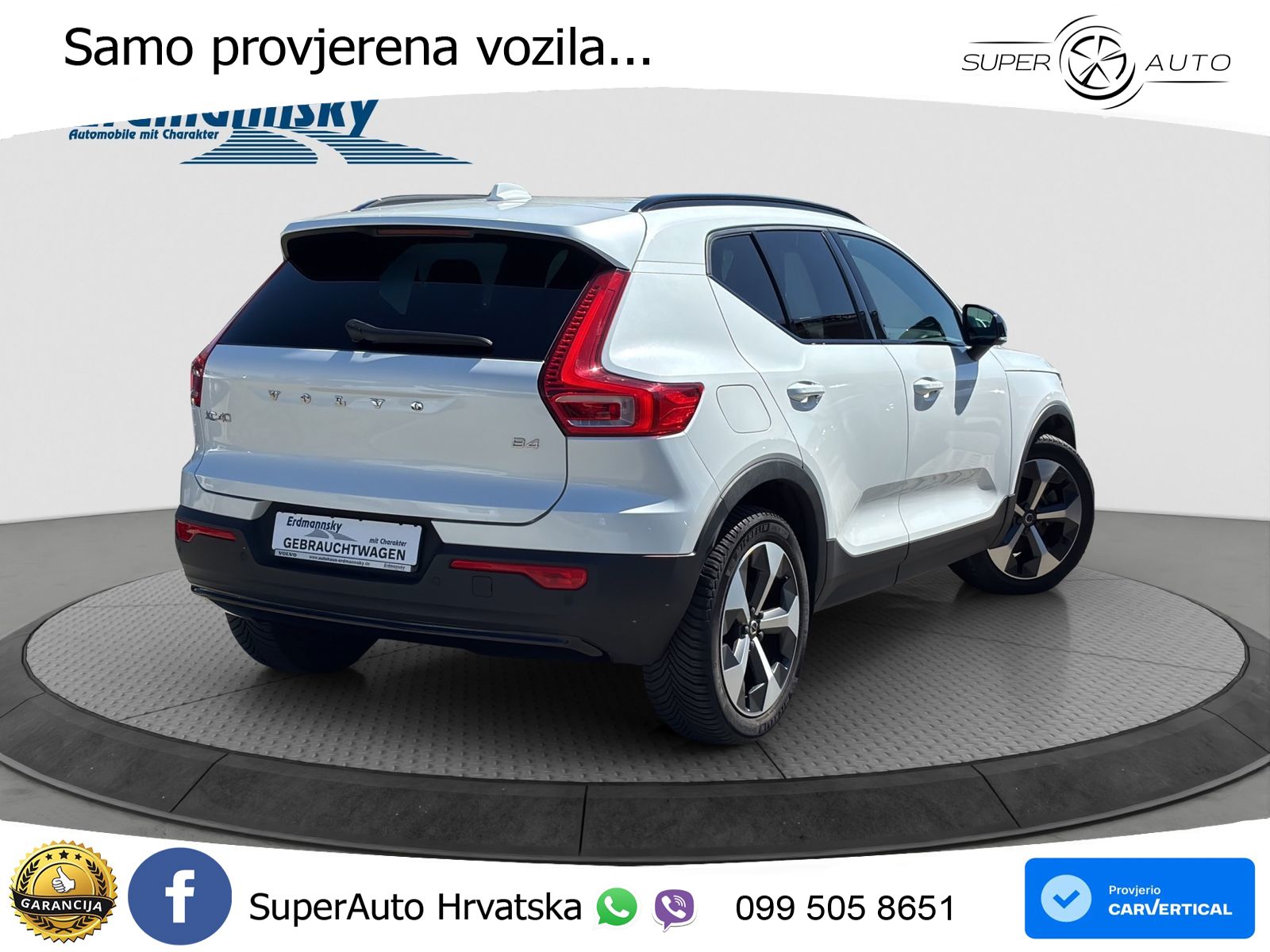 Volvo XC40 2.0 B4 AWD 197 KS Automatic LED+GR SJED+ACC
