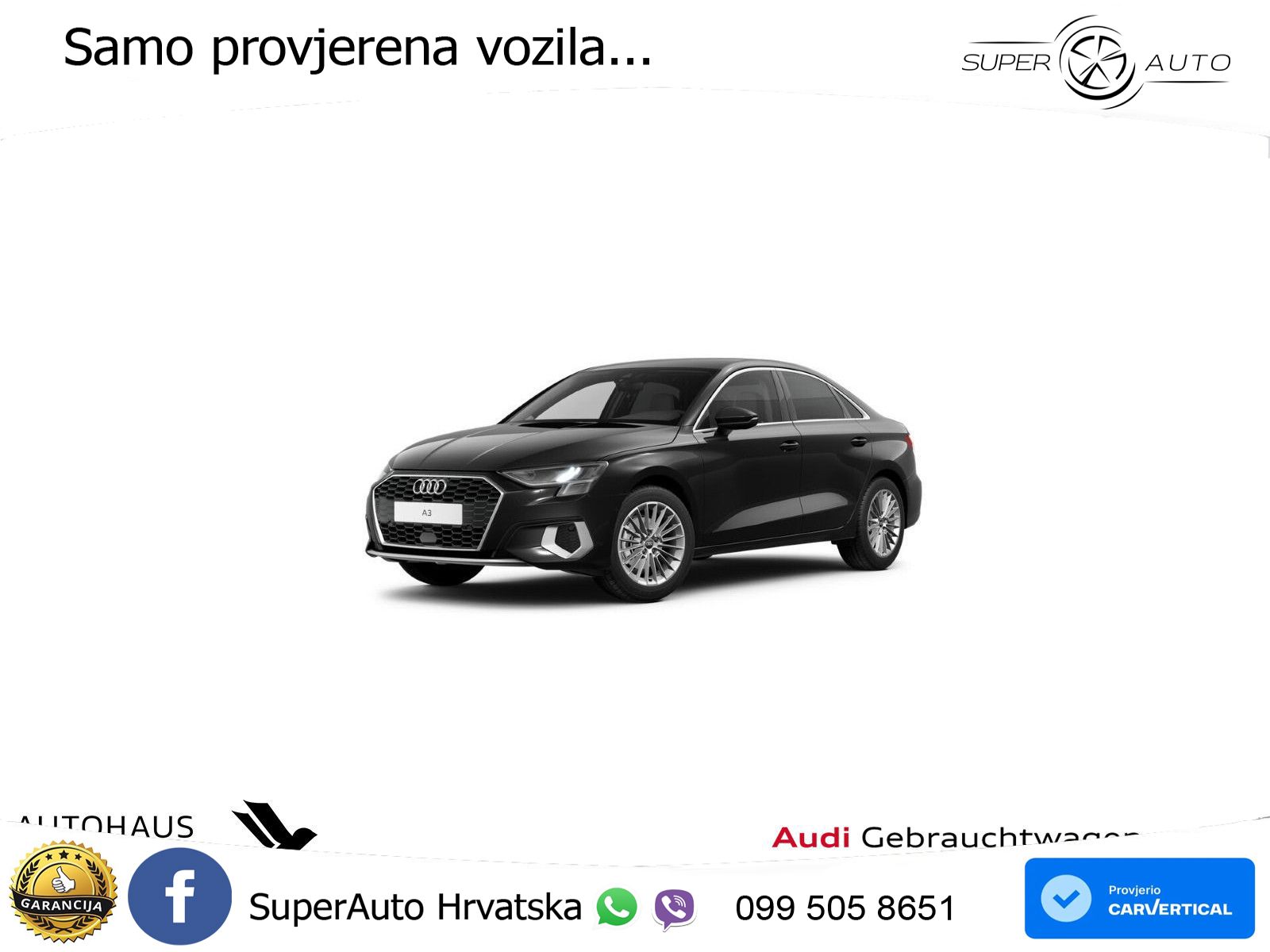 Audi A3 Limuzina 35 TFSI (150 KS) S tronic advanced