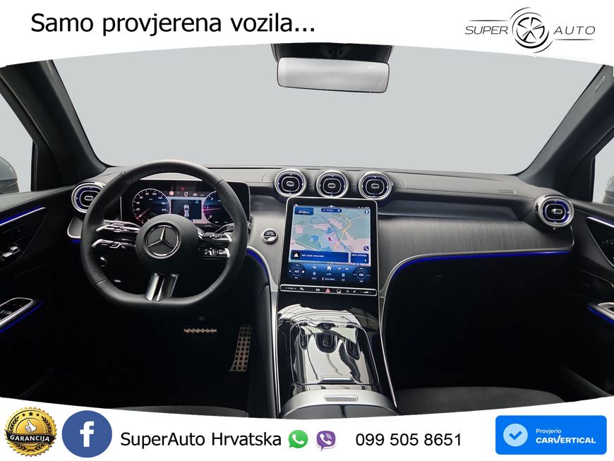 Mercedes GLC 450d (367 KS) 4MATIC 9G-TRONIC AMG ZRAČNI+ACC+GR SJED+360+PANO