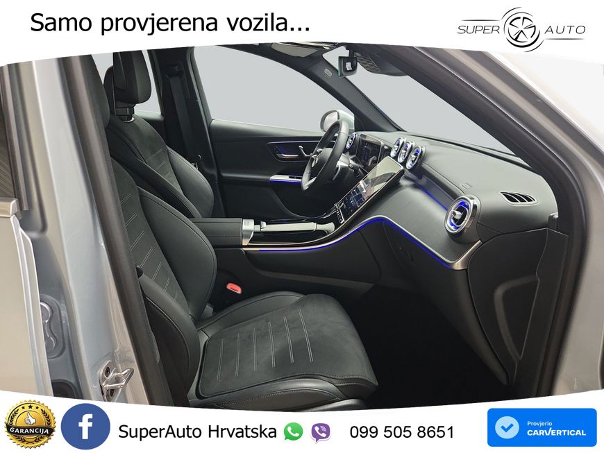 Mercedes GLC 450d (367 KS) 4MATIC 9G-TRONIC AMG ZRAČNI+ACC+GR SJED+360+PANO