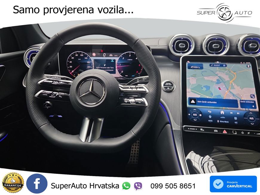 Mercedes GLC 450d (367 KS) 4MATIC 9G-TRONIC AMG ZRAČNI+ACC+GR SJED+360+PANO