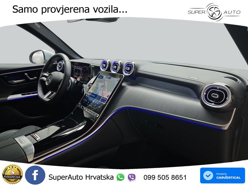 Mercedes GLC 450d (367 KS) 4MATIC 9G-TRONIC AMG ZRAČNI+ACC+GR SJED+360+PANO