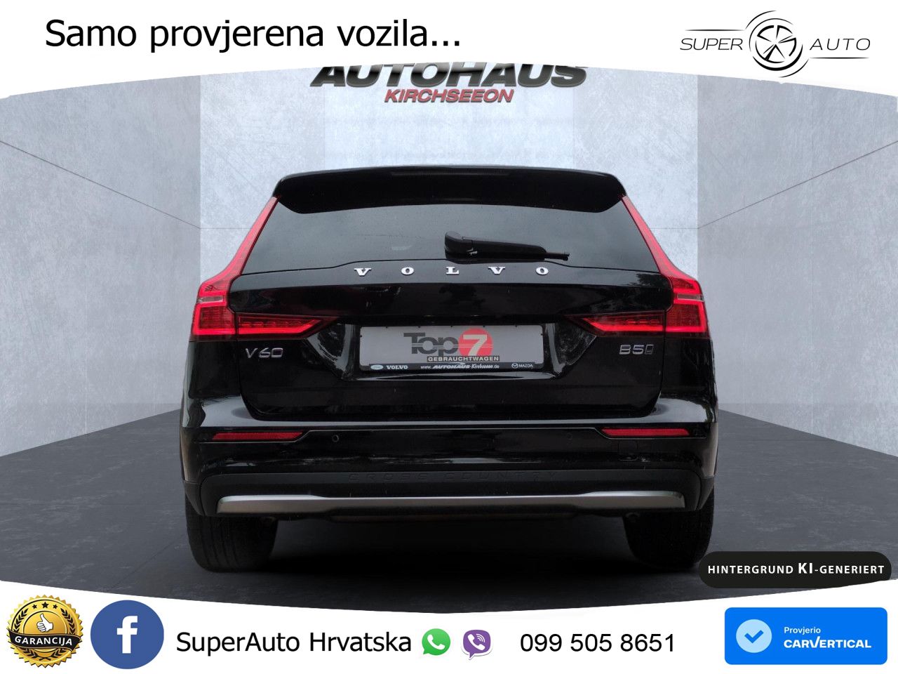 Volvo V60 Cross Country 2.0 B5 AWD Automatic LED+GR SJED+ACC