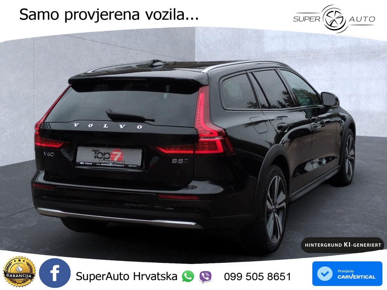 Volvo V60 Cross Country 2.0 B5 AWD Automatic LED+GR SJED+ACC